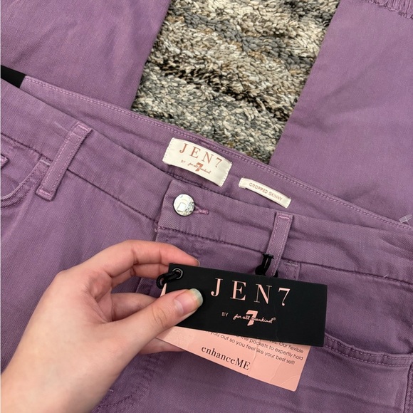 Jen7/ 7 For All Mankind Cropped Skinny Jeans Sz 14 NWT | 7 For All Mankind Jean- - Picture 9 of 14